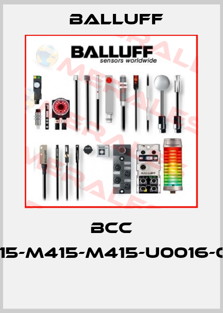BCC M415-M415-M415-U0016-000  Balluff