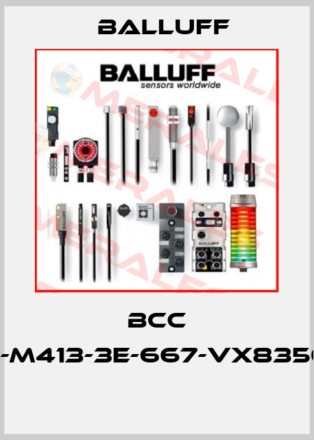 BCC VB63-M413-3E-667-VX8350-030  Balluff