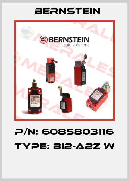 P/N: 6085803116 Type: BI2-A2Z W  Bernstein