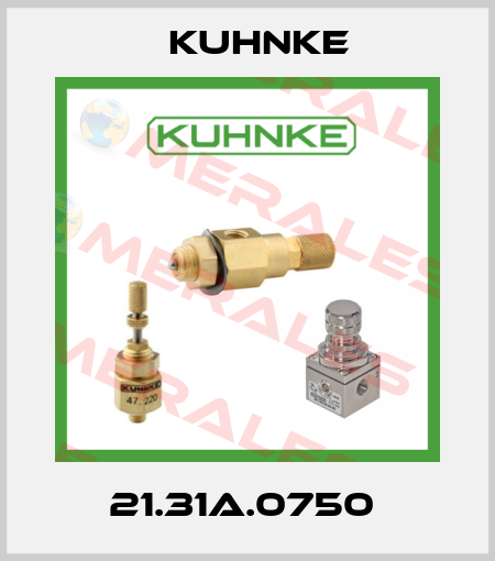 21.31A.0750  Kuhnke