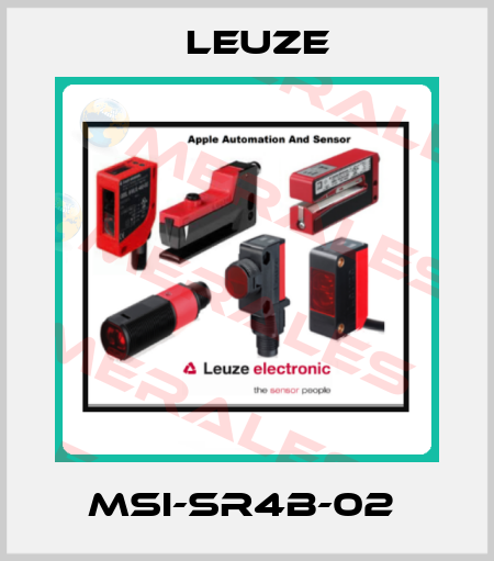 MSI-SR4B-02  Leuze