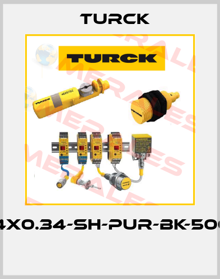 CABLE4X0.34-SH-PUR-BK-500M/TXL  Turck
