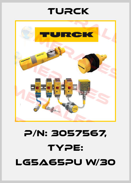 p/n: 3057567, Type: LG5A65PU W/30 Turck