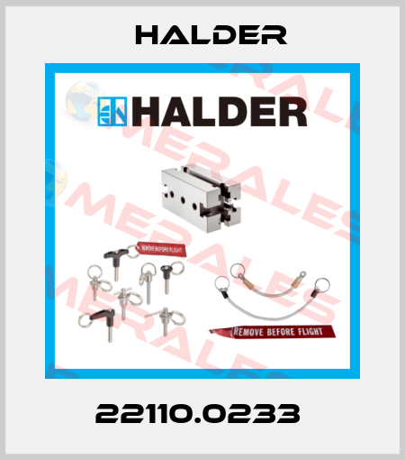 22110.0233  Halder