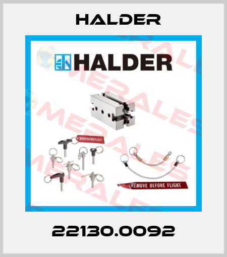 22130.0092 Halder