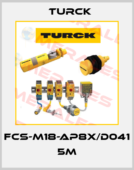 FCS-M18-AP8X/D041 5M Turck