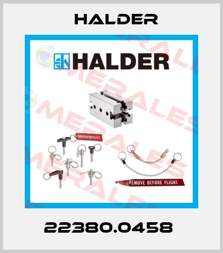 22380.0458  Halder