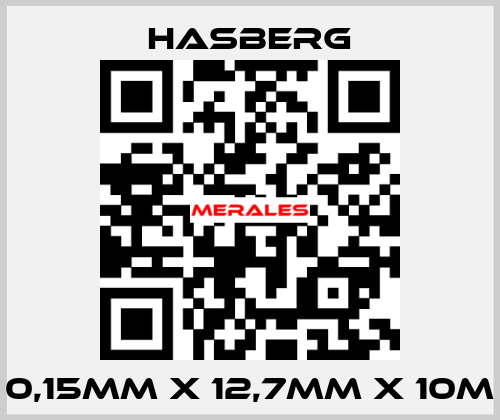 0,15MM X 12,7MM X 10M  Hasberg