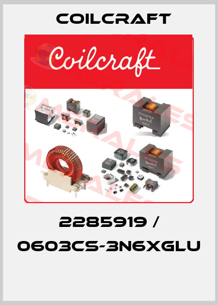 2285919 / 0603CS-3N6XGLU  Coilcraft