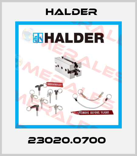 23020.0700  Halder