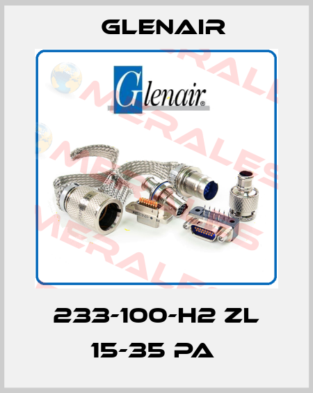 233-100-H2 ZL 15-35 PA  Glenair