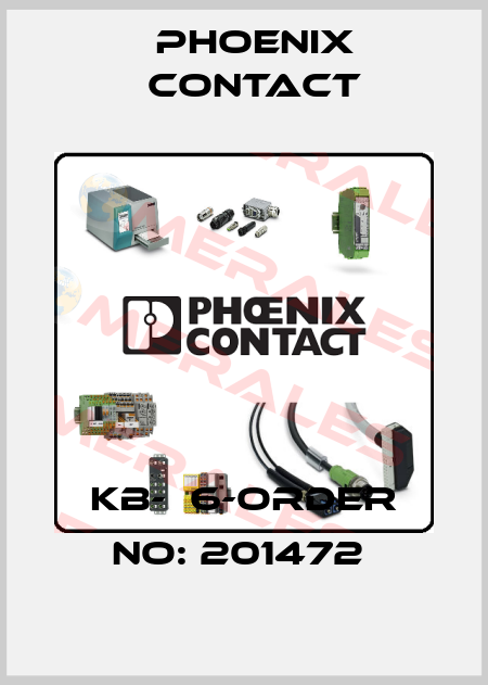 KB-  6-ORDER NO: 201472  Phoenix Contact