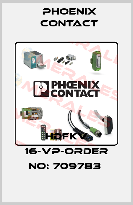 HDFKV 16-VP-ORDER NO: 709783  Phoenix Contact