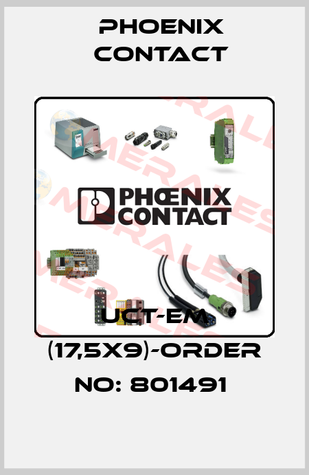 UCT-EM (17,5X9)-ORDER NO: 801491  Phoenix Contact