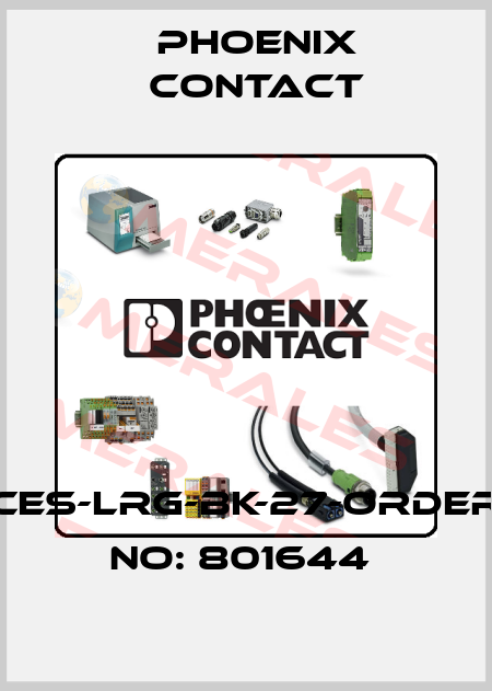 CES-LRG-BK-27-ORDER NO: 801644  Phoenix Contact