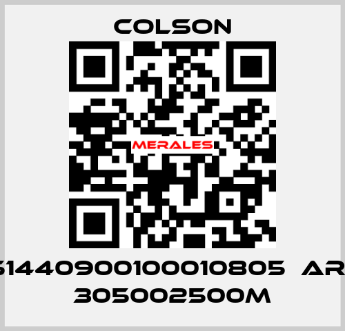 03551440900100010805  ART.NR. 305002500M Colson
