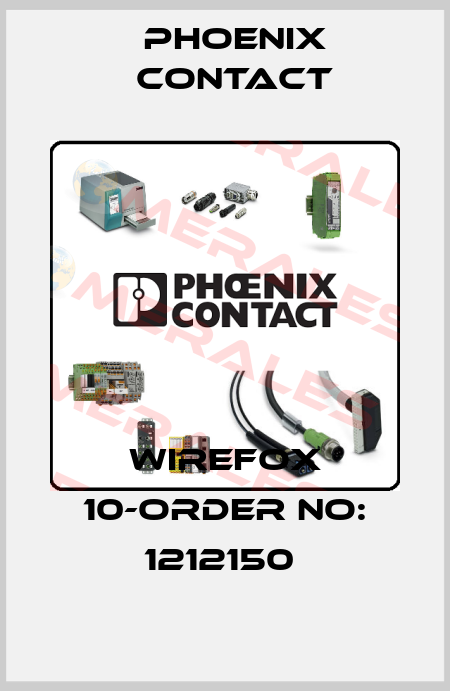 WIREFOX 10-ORDER NO: 1212150  Phoenix Contact