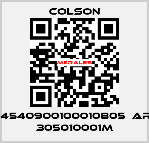 03554540900100010805  ART.NR. 305010001M Colson