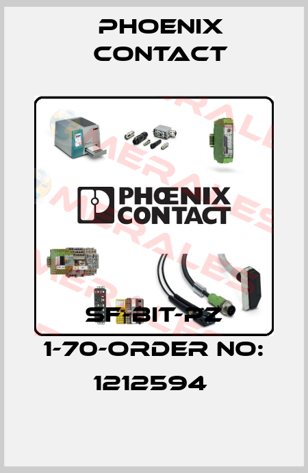 SF-BIT-PZ 1-70-ORDER NO: 1212594  Phoenix Contact