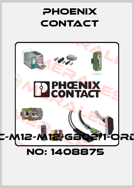 FOC-M12-M12-GB02/1-ORDER NO: 1408875  Phoenix Contact