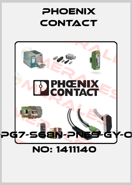 G-INS-PG7-S68N-PNES-GY-ORDER NO: 1411140  Phoenix Contact