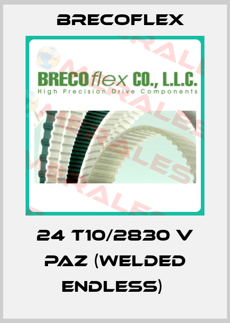 24 T10/2830 V PAZ (WELDED ENDLESS)  Brecoflex