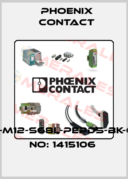 G-ESIS-M12-S68L-PEPDS-BK-ORDER NO: 1415106  Phoenix Contact