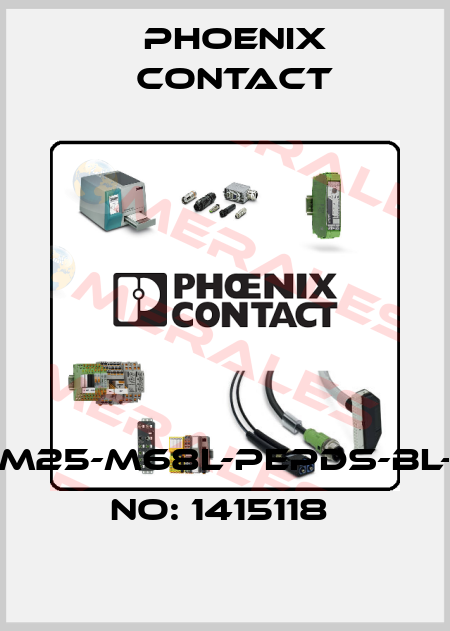G-ESIS-M25-M68L-PEPDS-BL-ORDER NO: 1415118  Phoenix Contact