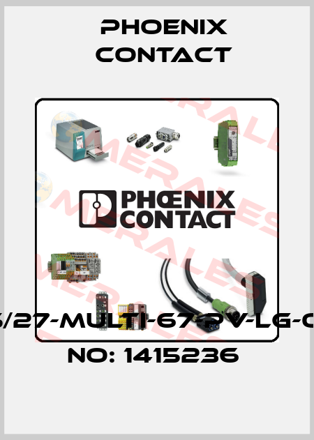 MC-25/27-MULTI-67-PV-LG-ORDER NO: 1415236  Phoenix Contact