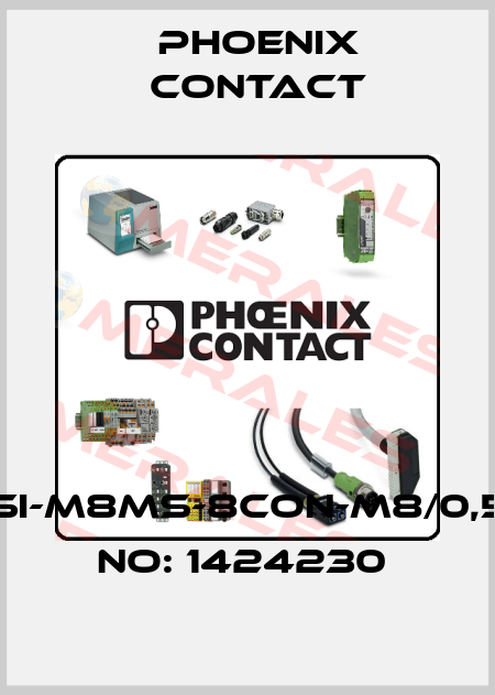 SACC-DSI-M8MS-8CON-M8/0,5-ORDER NO: 1424230  Phoenix Contact
