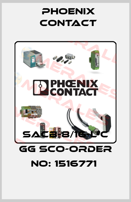 SACB-8/16-L-C GG SCO-ORDER NO: 1516771  Phoenix Contact