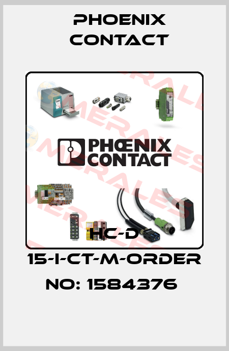 HC-D 15-I-CT-M-ORDER NO: 1584376  Phoenix Contact