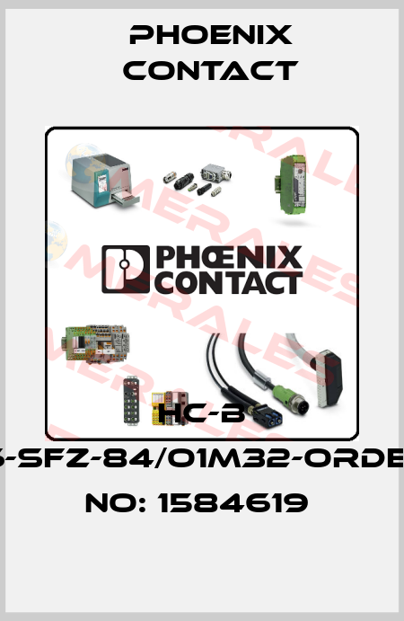 HC-B 16-SFZ-84/O1M32-ORDER NO: 1584619  Phoenix Contact
