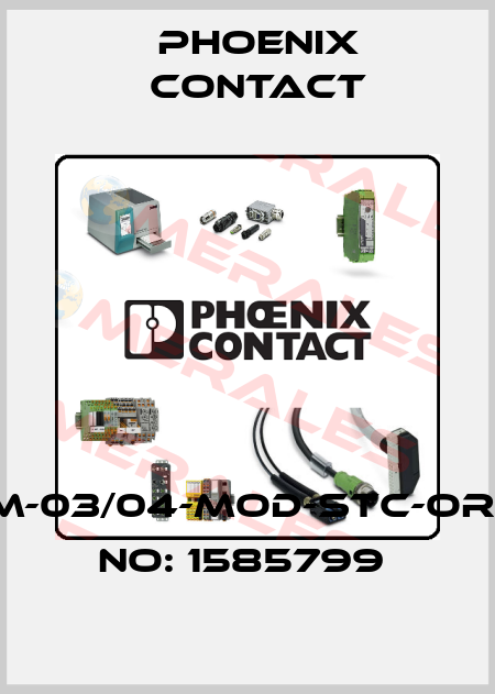 HC-M-03/04-MOD-STC-ORDER NO: 1585799  Phoenix Contact