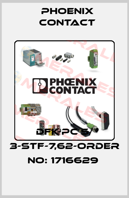 DFK-PC 5/ 3-STF-7,62-ORDER NO: 1716629  Phoenix Contact