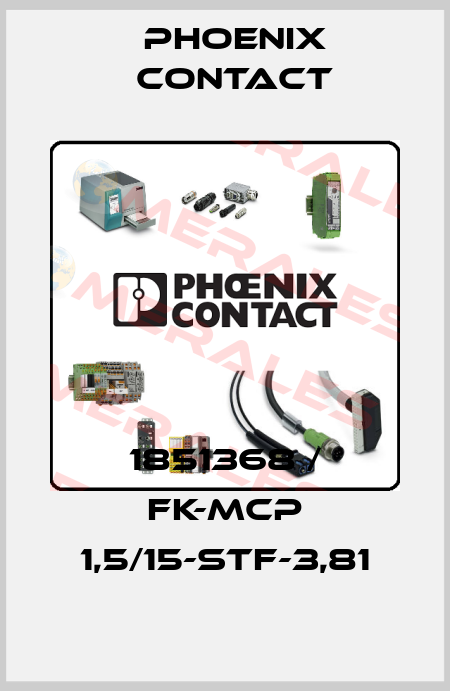 1851368 / FK-MCP 1,5/15-STF-3,81 Phoenix Contact