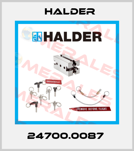 24700.0087  Halder