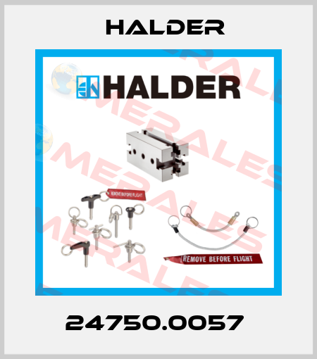 24750.0057  Halder