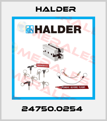 24750.0254  Halder