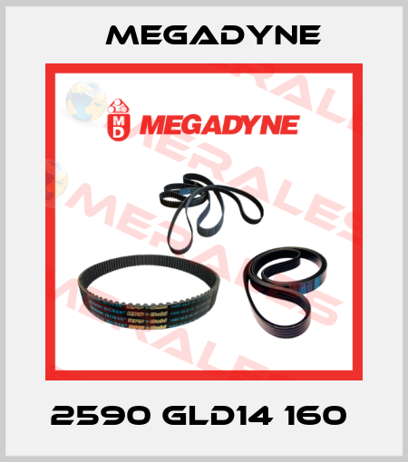 2590 GLD14 160  Megadyne