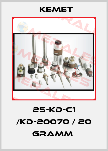 25-KD-C1 /KD-20070 / 20 Gramm  Kemet