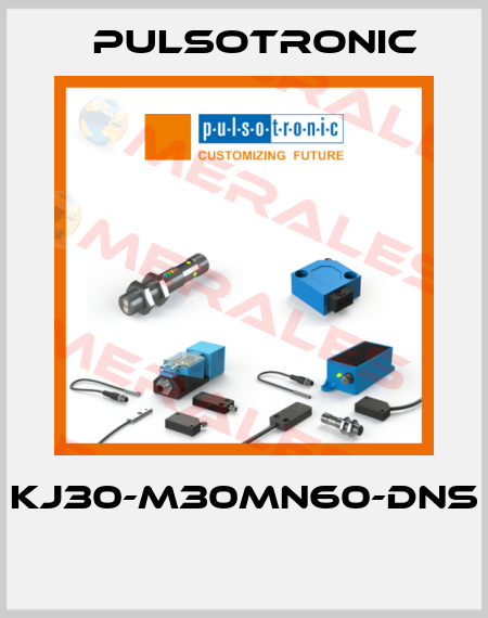 KJ30-M30MN60-DNS  Pulsotronic