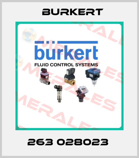 263 028023  Burkert