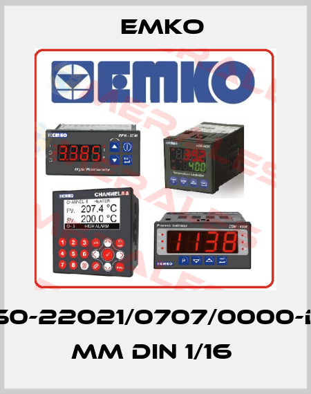 ESM-4450-22021/0707/0000-D:48x48 mm DIN 1/16  EMKO