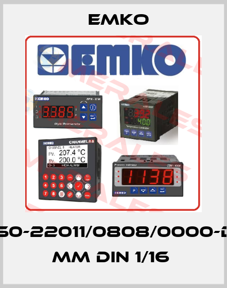 ESM-4450-22011/0808/0000-D:48x48 mm DIN 1/16  EMKO
