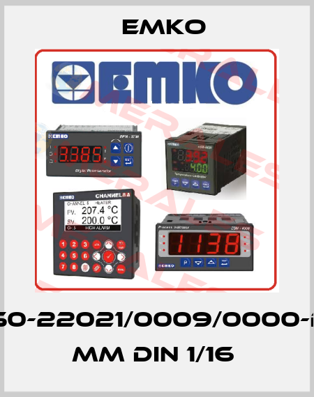 ESM-4450-22021/0009/0000-D:48x48 mm DIN 1/16  EMKO