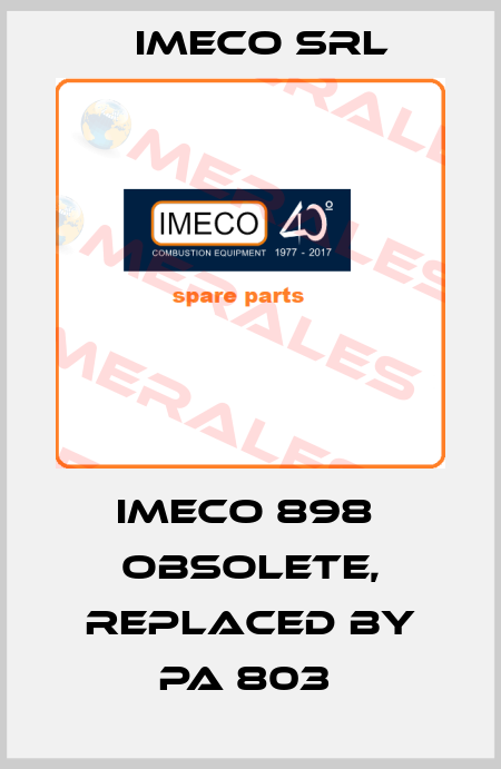 IMECO 898  Obsolete, replaced by PA 803  Imeco Srl