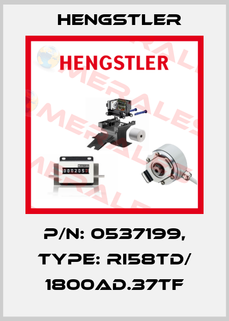 p/n: 0537199, Type: RI58TD/ 1800AD.37TF Hengstler