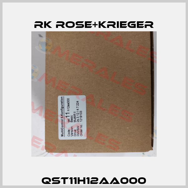 QST11H12AA000 RK Rose+Krieger