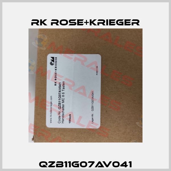 QZB11G07AV041 RK Rose+Krieger